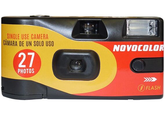 NOVOCOLOR Camera Descartável ASA 400 27 Exposições