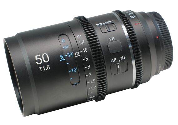 SIRUI Astra Anamórfica 50mm T1.8 1.3x FF L-Mount Neutral Flare