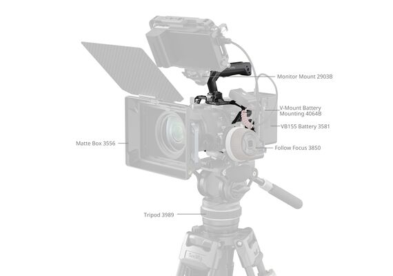 SMALLRIG 5957 Kit Quick Release "HawkLock" para Canon EOS R6 Mk III / R6 Mark II