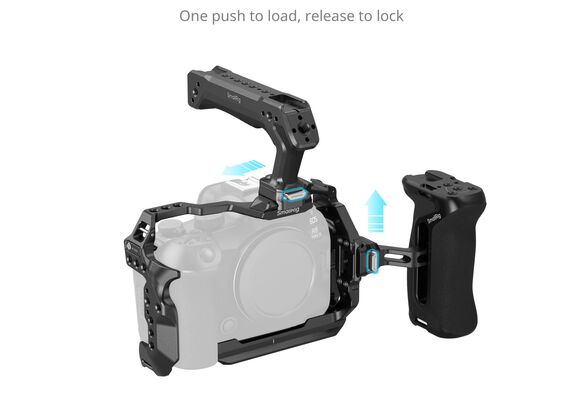 SMALLRIG 5954 HawkLock Quick Release Kit Básico Cage para Canon EOS R6 Mark III / R6 Mark II
