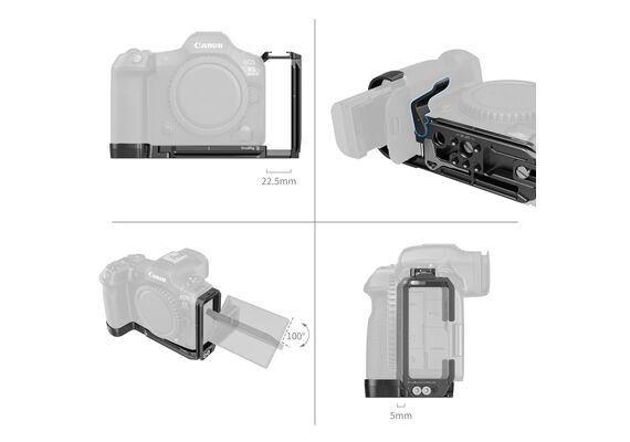 SMALLRIG 4983B L-Bracket Canon R5 II