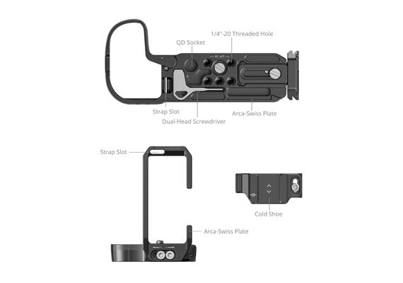 SMALLRIG 4983B L-Bracket Canon R5 II