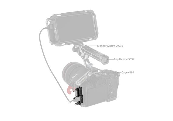 SMALLRIG 5969 Fixador de cabo para cage Canon EOS R6 III / R5 II