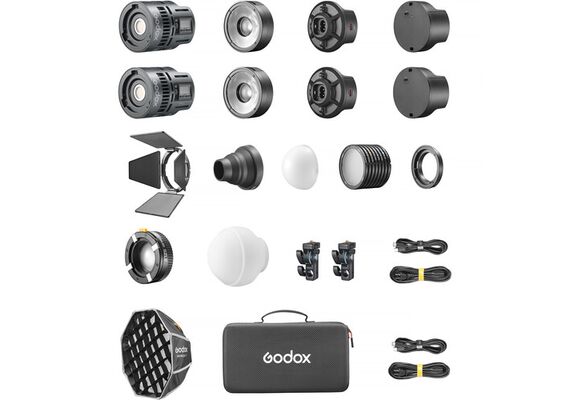 GODOX Iluminador LED Litemons RS60R RGB - Kit 2uni