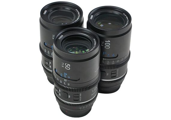 SIRUI Kit Astra Anamórfica 50mm, T1.8 1.3x FF L-Mount Neutral Flare