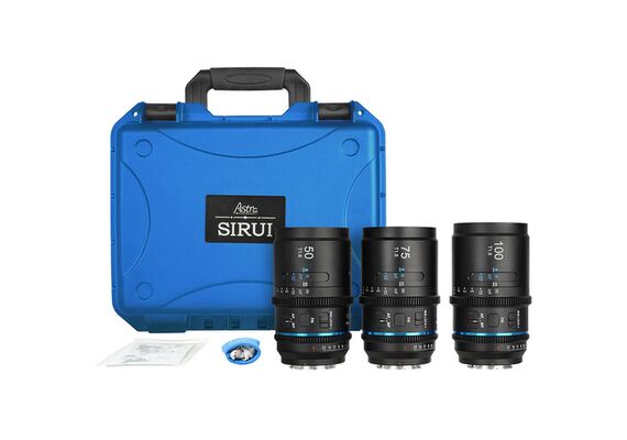 SIRUI Kit Astra Anamórfica 50mm, T1.8 1.3x FF L-Mount Neutral Flare