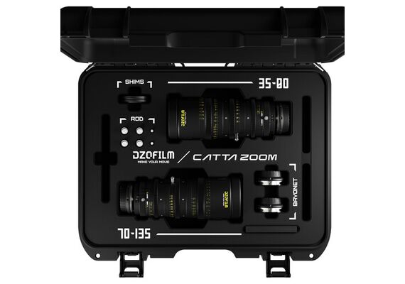 DZO FILM Kit Catta Zoom 35-80mm + 70-135mm T2.9 Sony E