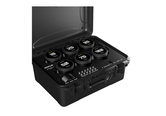 DZO FILM Kit Arles Prime 18mm, 25mm, 35mm, 50mm, 75mm, 100mm PL mount
