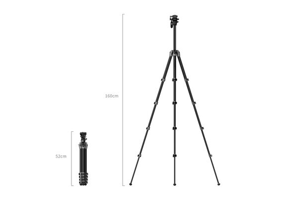 SMALLRIG 5477 Tripé de Vídeo Fibra de Carbono AP255Pro