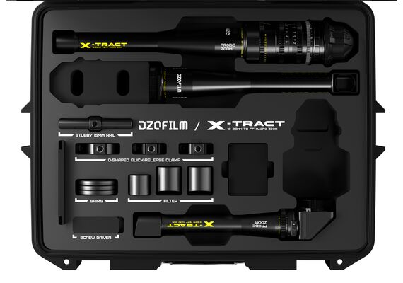 DZO FILM X-tract Kit 18-28mm 0°/90º/360º T8 PL-Mount