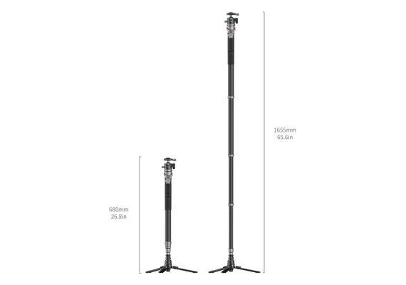 SMALLRIG 5564 Monopé de Fibra de Carbono para Fotografia