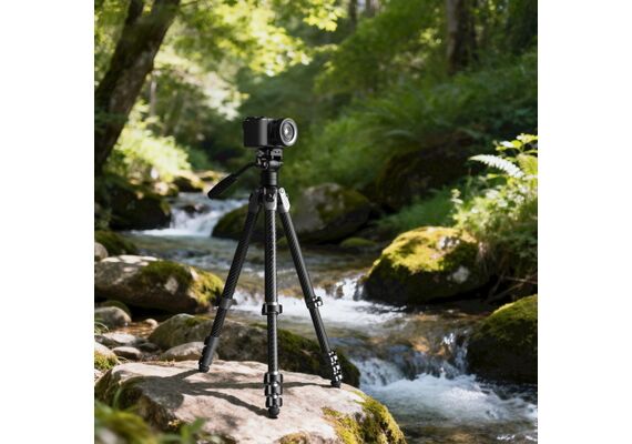 SMALLRIG 5477 Tripé de Vídeo Fibra de Carbono AP255Pro