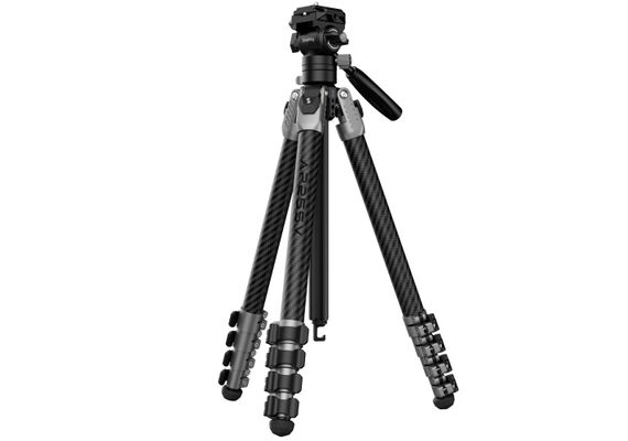 SMALLRIG 5477 Tripé de Vídeo Fibra de Carbono AP255Pro