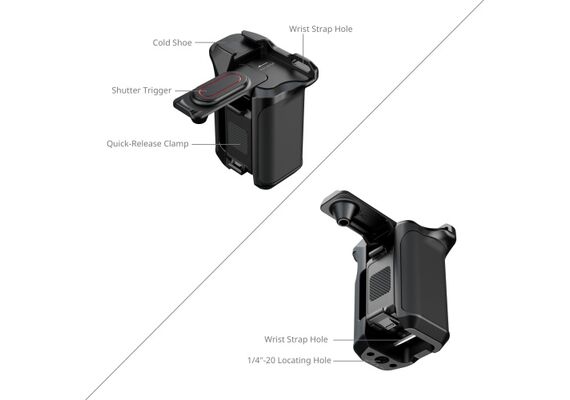 SMALLRIG 5602 Kit de Cage para DJI Osmo Action 5 Pro / 4 / 3
