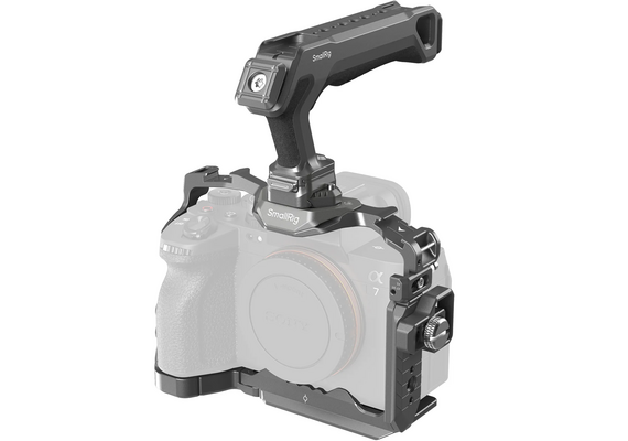 SMALLRIG 4538 Kit de Cage + Punho Superior HawkLock para Sony Alpha 7R V / Alpha 7 IV / Alpha 7S III