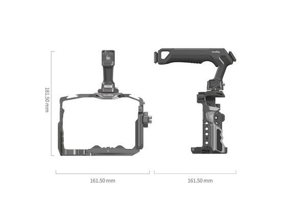 SMALLRIG 4538 Kit de Cage + Punho Superior HawkLock para Sony Alpha 7R V / Alpha 7 IV / Alpha 7S III