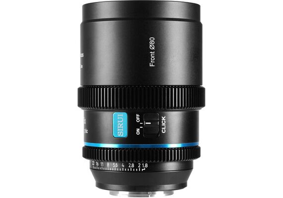 SIRUI 40mm T1.8 Anamórfica 1.33x L-Mount - Blue Flare