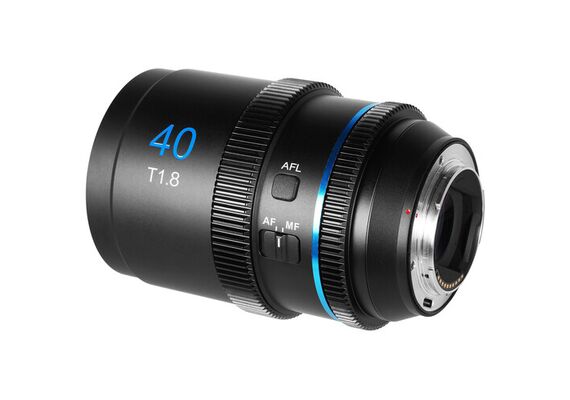 SIRUI 40mm T1.8 Anamórfica 1.33x L-Mount - Blue Flare