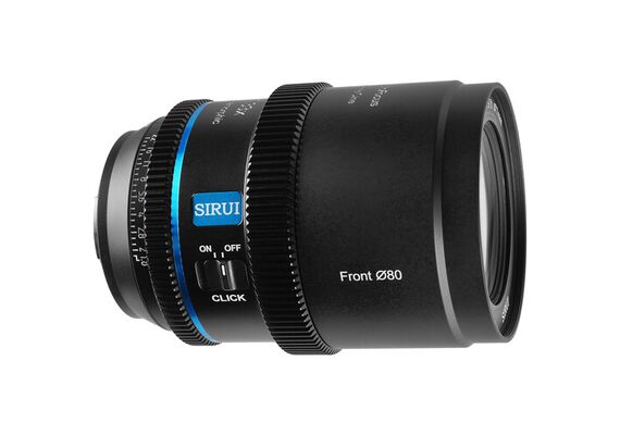 SIRUI 40mm T1.8 Anamórfica 1.33x Fujifilm X - Blue Flare