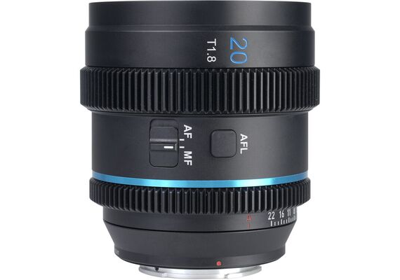 SIRUI 20mm T1.8 Anamórfica 1.33x Micro 4/3 - Blue Flare