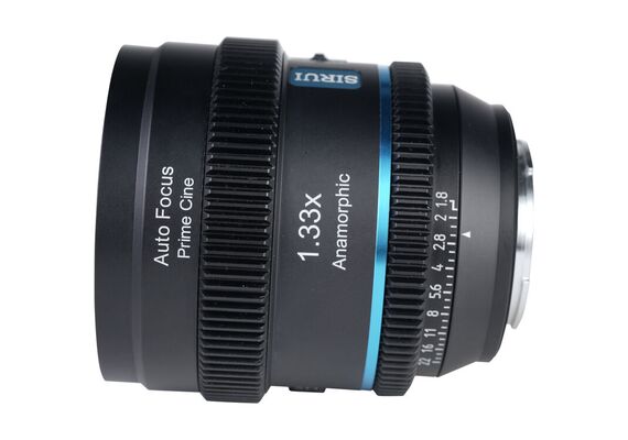 SIRUI 20mm T1.8 Anamórfica 1.33X Sony E-Mount - Blue Flare