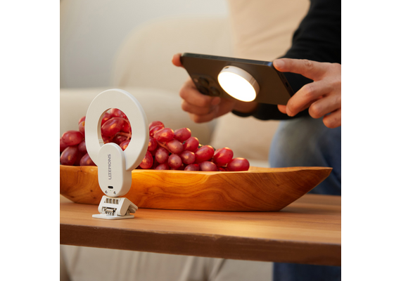 GODOX LR30BI Litemons Iluminador Anelar LED Bicolor Para Selfies