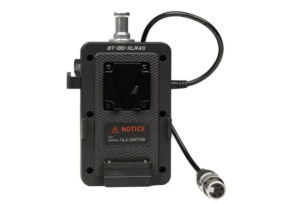 NANLITE Punho V-Mount para Baterias NP-F BT-BG-XLR4 II
