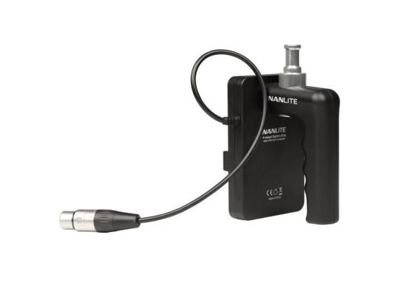 NANLITE Punho V-Mount para Baterias NP-F BT-BG-XLR4 II