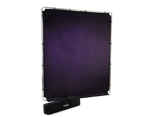 MANFROTTO Fundo Vintage EzyFrame Cor Beringela (roxo escuro) 2 x 2,3 m