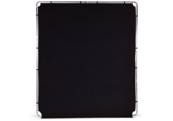 MANFROTTO EzyFrame Fundo de Tecido Com Suporte Smoke Preto 2 x 2.3 m