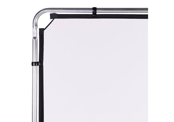 MANFROTTO EzyFrame Fundo de Tecido Com Suporte Smoke Branco 2 x 2.3 m