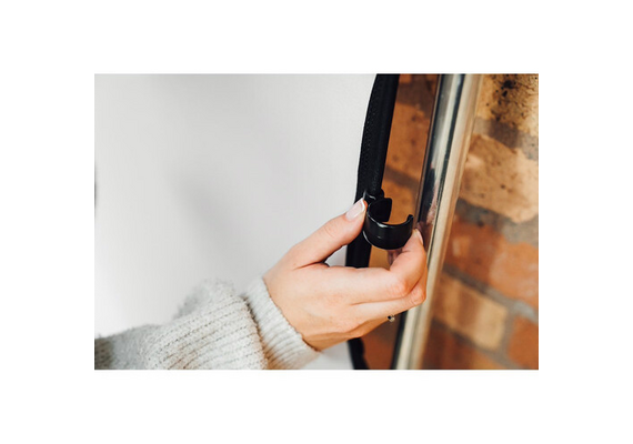 MANFROTTO EzyFrame Fundo de Tecido Com Suporte Smoke Branco 2 x 2.3 m