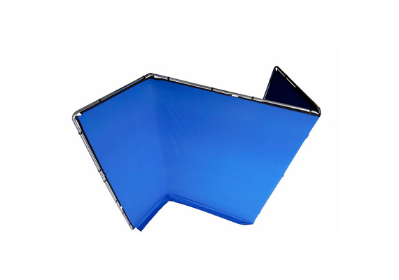 MANFROTTO Kit de Fundo de Tecido Panorâmico Chroma Key Azul  FX 4x2,9 m