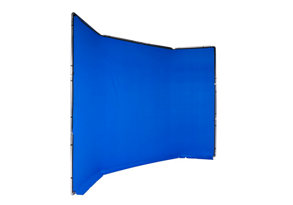 MANFROTTO Kit de Fundo de Tecido Panorâmico Chroma Key Azul  FX 4x2,9 m
