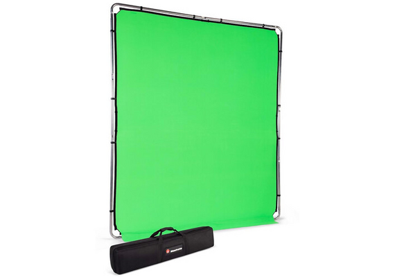 MANFROTTO EzyFrame Fundo de Tecido Com Suporte Smoke Verde 2 x 2.3 m