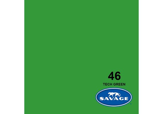 SAVAGE Fundo de Papel Tech Green #46 - 2.72x11m