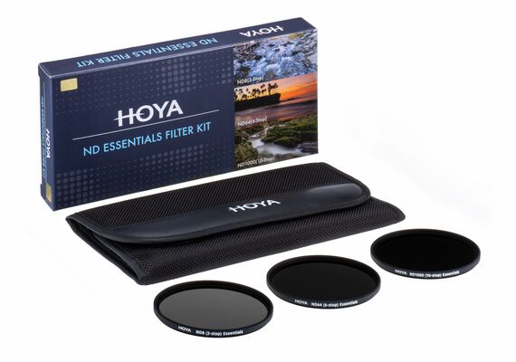 HOYA Kit de Filtros ND Essentials (8 / 64 / 1000) - 49mm
