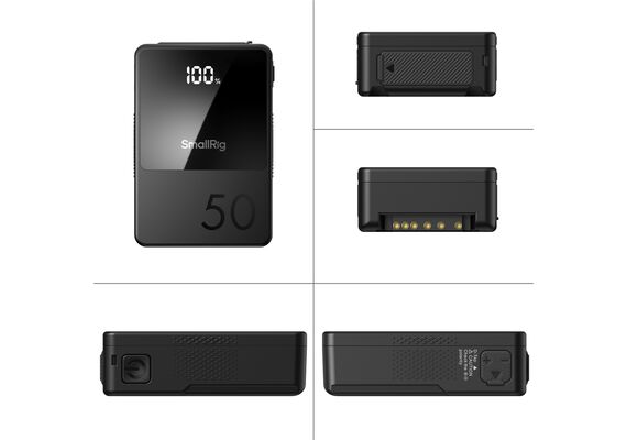 SMALLRIG 3579B Bateria V-Mount Mini VB50 3400mAh