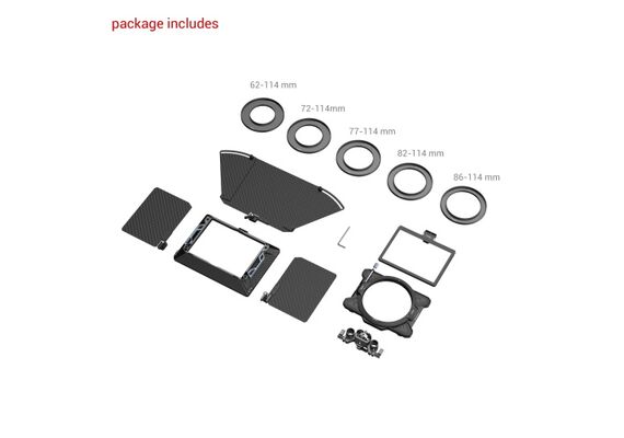SMALLRIG 3641 Kit Basico Mattebox Multifuncional 114mm
