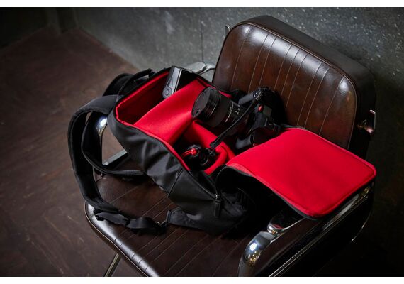 ARTISAN&ARTIST Mochila de Couro RR4-06C - Preto