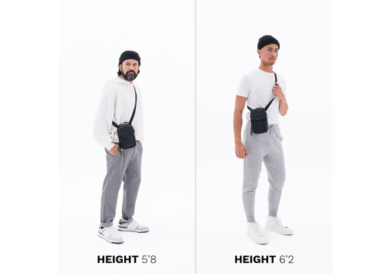 WANDRD X1 Bolsa Transversal M - Preto