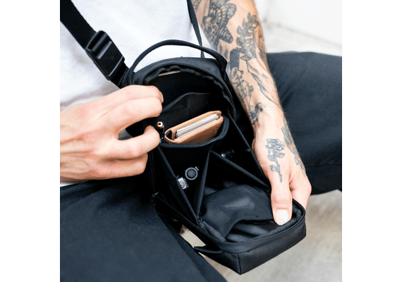 WANDRD X1 Bolsa Transversal S - Preto