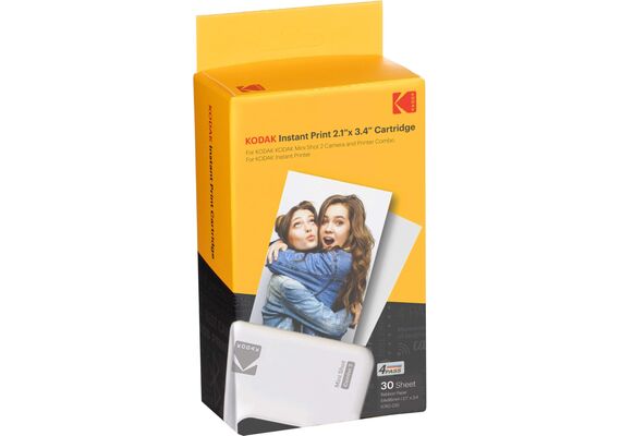 KODAK Papel para Câmera Instantânea Mini Shot 2 2.1x3.4 - 30 folhas
