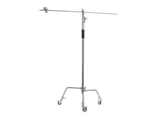 CARUBA C-Stand com braço articulado e rodas LS-9W