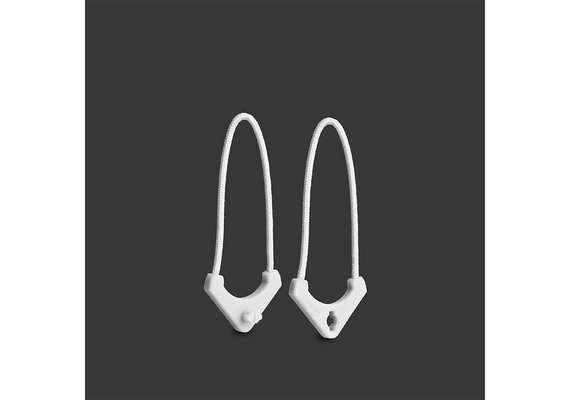 WANDRD WORRYLESS Puxador Fecho Zipper - Branco