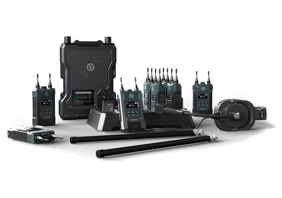 HOLLYLAND Sistema de Intercomunicação Solidcom M1 Pro - 8B - Double Ear
