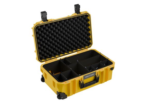 GUTEK Mala Rígida Tortoise T-300 - Amarelo