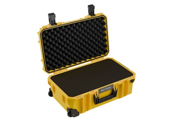 GUTEK Mala Rígida Tortoise T-300 - Amarelo