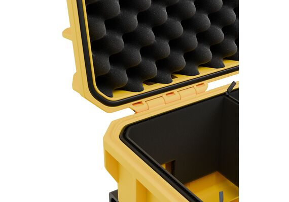 GUTEK Mala Rígida Tortoise T-300 - Amarelo
