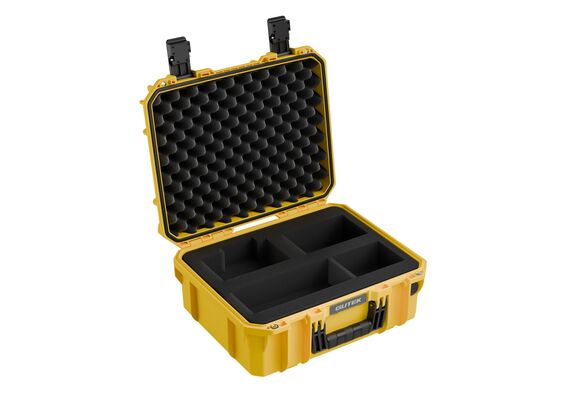 GUTEK Mala Rígida Tortoise T-230 - Amarelo